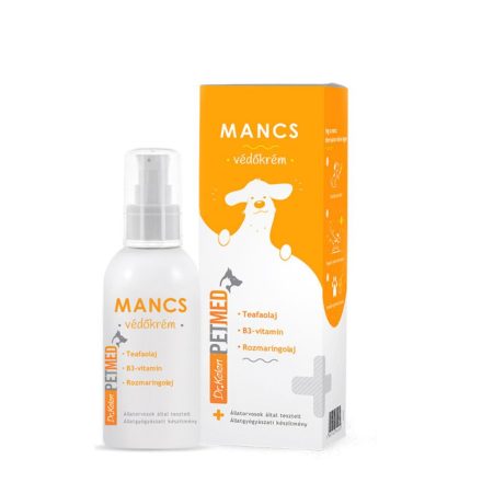 Dr. Kelen PetMED Mancsvédő krém kutyáknak és macskáknak – tappancsápoló krém 100 ml
