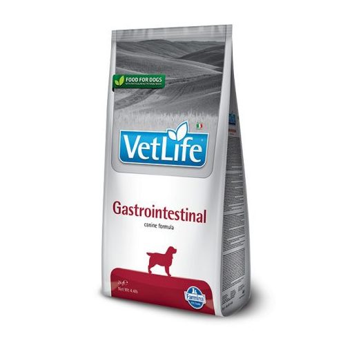 Vet Life Natural Diet Dog Gastro-Intestinal 2kg - hasnyálmirigy, gyomor, bélrendszeri problémák