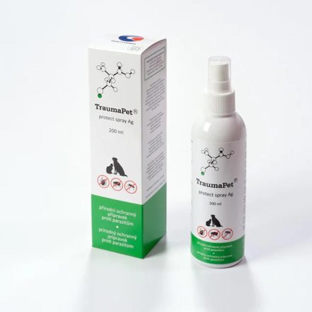 TraumaPet® protect spray Ag - természetes védelem bolha, kullancs, szúnyog ellen kutya, macska