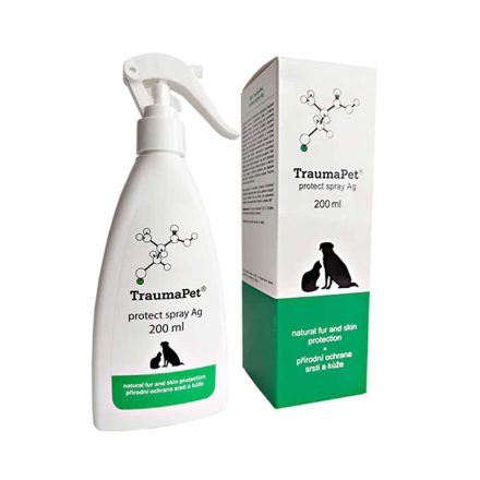 TraumaPet® protect spray Ag - természetes védelem bolha, kullancs, szúnyog ellen kutya, macska