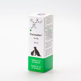   TraumaPet® Oto Ag fülcsepp kutyáknak és macskáknak – kolloid ezüstös fülápoló oldat