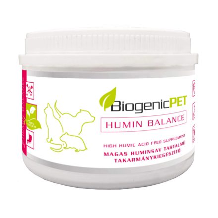 BiogenicPet Humin Balance huminsav por kutyáknak és macskáknak allergiás tünetekre 250 g