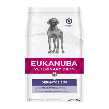 Eukanuba EVD Dog Dermatosis kutyatáp 12kg - allergia és emésztési probléma