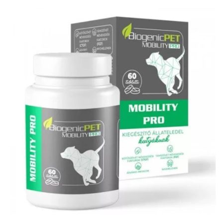 Biogenicpet Mobility Pro Extra – Erősített ízület- és porc támogatás kutyáknak (60x)