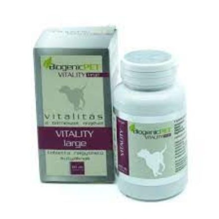 BiogenicPet Vitality Large ízületvédő és szőrápoló vitamin nagytestű kutyáknak – 60 tabletta