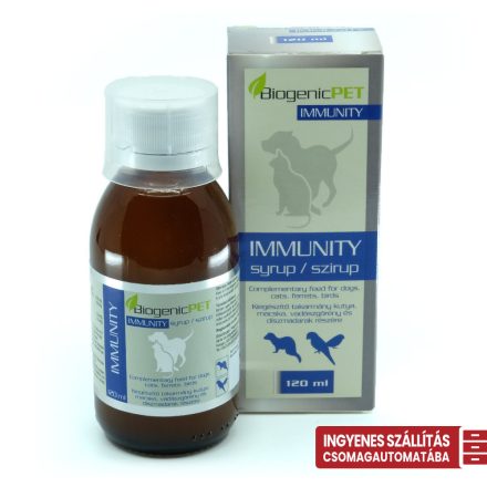 Biogenicpet Immunity 120 ml - Immunerősítő kutyáknak